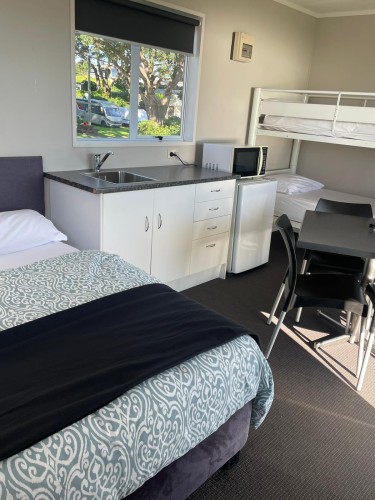 4-berth - bunks, kitchen, dining, bed - WhatsApp Image 2023 08 03 at 4.43.50 PM